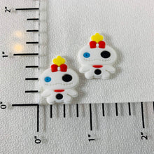 Load image into Gallery viewer, Set of 2 - PVC Resin - Scrump - Stitch - white