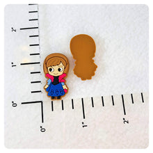 Load image into Gallery viewer, Set of 2 - PVC Resin - Anna - Frozen - Princess
