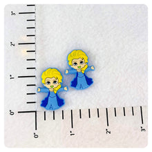 Load image into Gallery viewer, Set of 2 - PVC Resin - Elsa - Frozen - Queen