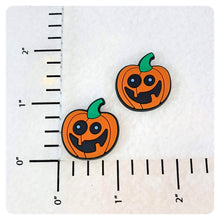 Load image into Gallery viewer, Set of 2 - PVC Resin - Pumpkin - Halloween