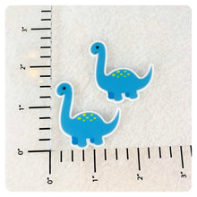 Load image into Gallery viewer, Set of 2 - Planar Resin - Dinosaur - Blue