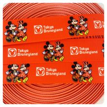 Load image into Gallery viewer, Ribbon by the Yard - Disneyland Tokyo Ribbon Red