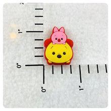 Load image into Gallery viewer, Set of 2 - PVC Resin - Winnie the Pooh and Piglet