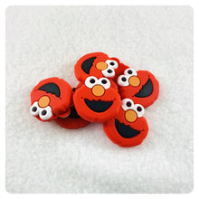 Load image into Gallery viewer, Set of 2 - PVC Resin - Educational Red Monster