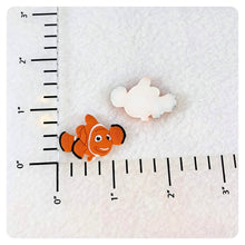 Load image into Gallery viewer, Set of 2 - PVC Resin - Nemo - Clown Fish