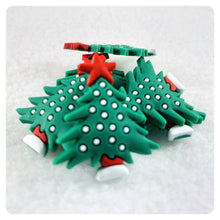 Load image into Gallery viewer, Set of 2 - PVC Resin - Christmas Tree
