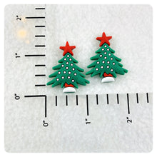 Load image into Gallery viewer, Set of 2 - PVC Resin - Christmas Tree
