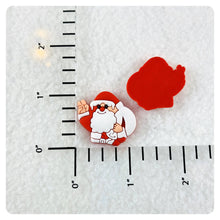 Load image into Gallery viewer, Set of 2 - PVC Resin - Santa Claus - Christmas