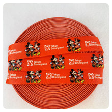 Load image into Gallery viewer, Ribbon by the Yard - Disneyland Tokyo Ribbon Red