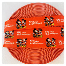 Load image into Gallery viewer, Ribbon by the Yard - Disneyland Tokyo Ribbon Red