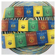 Load image into Gallery viewer, Ribbon by the Yard - HP - Wizard School - School Logos