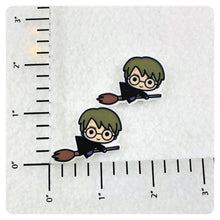 Load image into Gallery viewer, Set of 2 - Planar Resin - HP - Wizard Boy on Broom