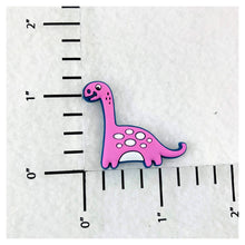 Load image into Gallery viewer, Set of 2 - PVC Resin - Dinosaur - Pink