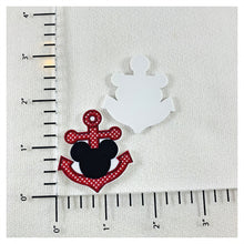 Load image into Gallery viewer, Set of 2 - Planar Resin - Mouse Head Anchor - DCL - Cruise