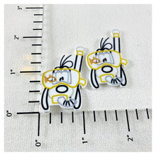 Load image into Gallery viewer, Set of 2 - Planar Resin - Goofy - Snorkeling - DCL