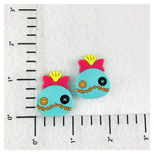 Load image into Gallery viewer, Set of 2 - PVC Resin - Scrump - Stitch v2