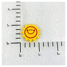 Load image into Gallery viewer, Set of 2 - PVC Resin - Happy Yellow Sun