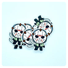 Load image into Gallery viewer, Set of 2 - Planar Resin - Jason Vorhees - Friday 13th - Horror Character