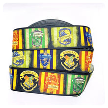 Load image into Gallery viewer, Ribbon by the Yard - HP - Wizard School - School Logos