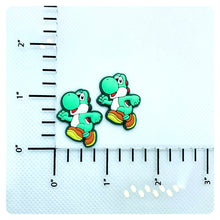 Load image into Gallery viewer, Set of 2 - PVC Resin - Yoshi - Mario - Dinosaur