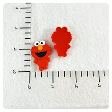 Load image into Gallery viewer, Set of 2 - PVC Resin - Educational Red Monster