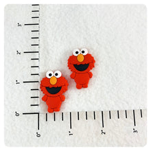 Load image into Gallery viewer, Set of 2 - PVC Resin - Educational Red Monster