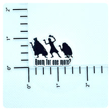 Load image into Gallery viewer, Set of 2 - Planar Resin - Hitchhiking Ghosts - Haunted Mansion - Black