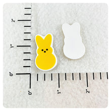 Load image into Gallery viewer, Set of 2 - Planar Resin - Yellow Easter Bunny - Peep