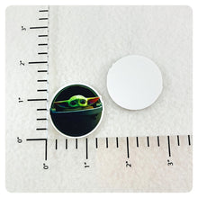 Load image into Gallery viewer, Set of 2 - Planar Resin - The Child - Alien - Mandalorian - Round