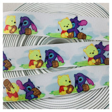 Load image into Gallery viewer, Ribbon by the Yard - Stitch and Pooh
