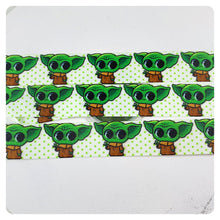 Load image into Gallery viewer, Ribbon by the Yard - SW - Big Eye Baby Yoda