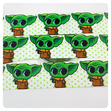 Load image into Gallery viewer, Ribbon by the Yard - SW - Big Eye Baby Yoda