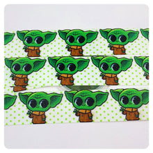 Load image into Gallery viewer, Ribbon by the Yard - SW - Big Eye Baby Yoda