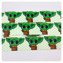Load image into Gallery viewer, Ribbon by the Yard - SW - Big Eye Baby Yoda