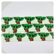 Load image into Gallery viewer, Ribbon by the Yard - SW - Big Eye Baby Yoda
