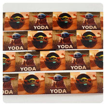 Load image into Gallery viewer, Ribbon by the Yard - SW - The Child, Baby Yoda (light brown)