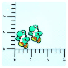 Load image into Gallery viewer, Set of 2 - PVC Resin - Yoshi - Mario - Dinosaur