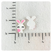 Load image into Gallery viewer, Set of 2 - PVC Resin - Easter Bunny