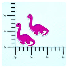 Load image into Gallery viewer, Set of 2 - Planar Resin - Dinosaur - Pink