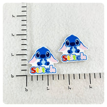 Load image into Gallery viewer, Set of 2 - Planar Resin - Stitch - Name