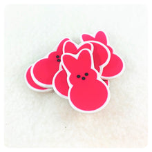Load image into Gallery viewer, Set of 2 - Planar Resin - Pink Easter Bunny - Peep