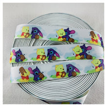 Load image into Gallery viewer, Ribbon by the Yard - Stitch and Pooh