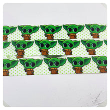 Load image into Gallery viewer, Ribbon by the Yard - SW - Big Eye Baby Yoda