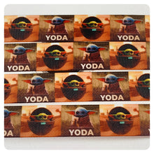 Load image into Gallery viewer, Ribbon by the Yard - SW - The Child, Baby Yoda (light brown)
