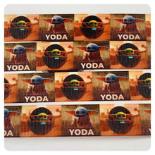 Load image into Gallery viewer, Ribbon by the Yard - SW - The Child, Baby Yoda (light brown)