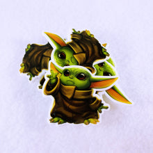 Load image into Gallery viewer, Set of 2 - Planar Resin - The Child - Alien - Mandalorian - Waving