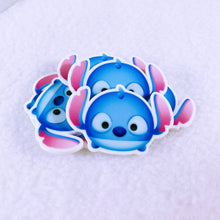 Load image into Gallery viewer, Set of 2 - Planar Resin - Stitch - Tsum - with feet