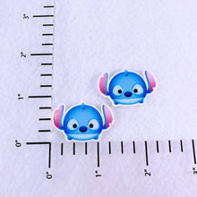 Load image into Gallery viewer, Set of 2 - Planar Resin - Stitch - Tsum - with feet