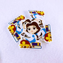 Load image into Gallery viewer, Set of 2 - Planar Resin - Belle - Beauty - Princess