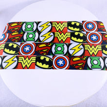 Load image into Gallery viewer, Ribbon by the Yard - Superhero Logos